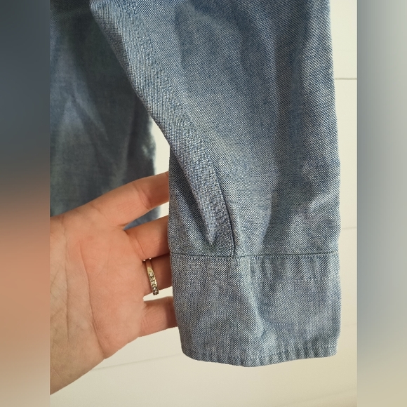 Polo by Ralph Lauren boys 12 blue button up shirt like new - Picture 7 of 8